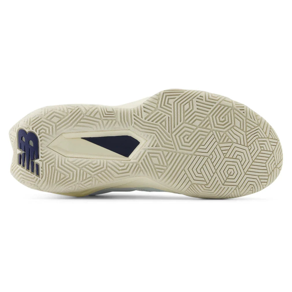 Women`s FuelCell Delray D Width Tennis Shoes White and Navy Footwear New Balance