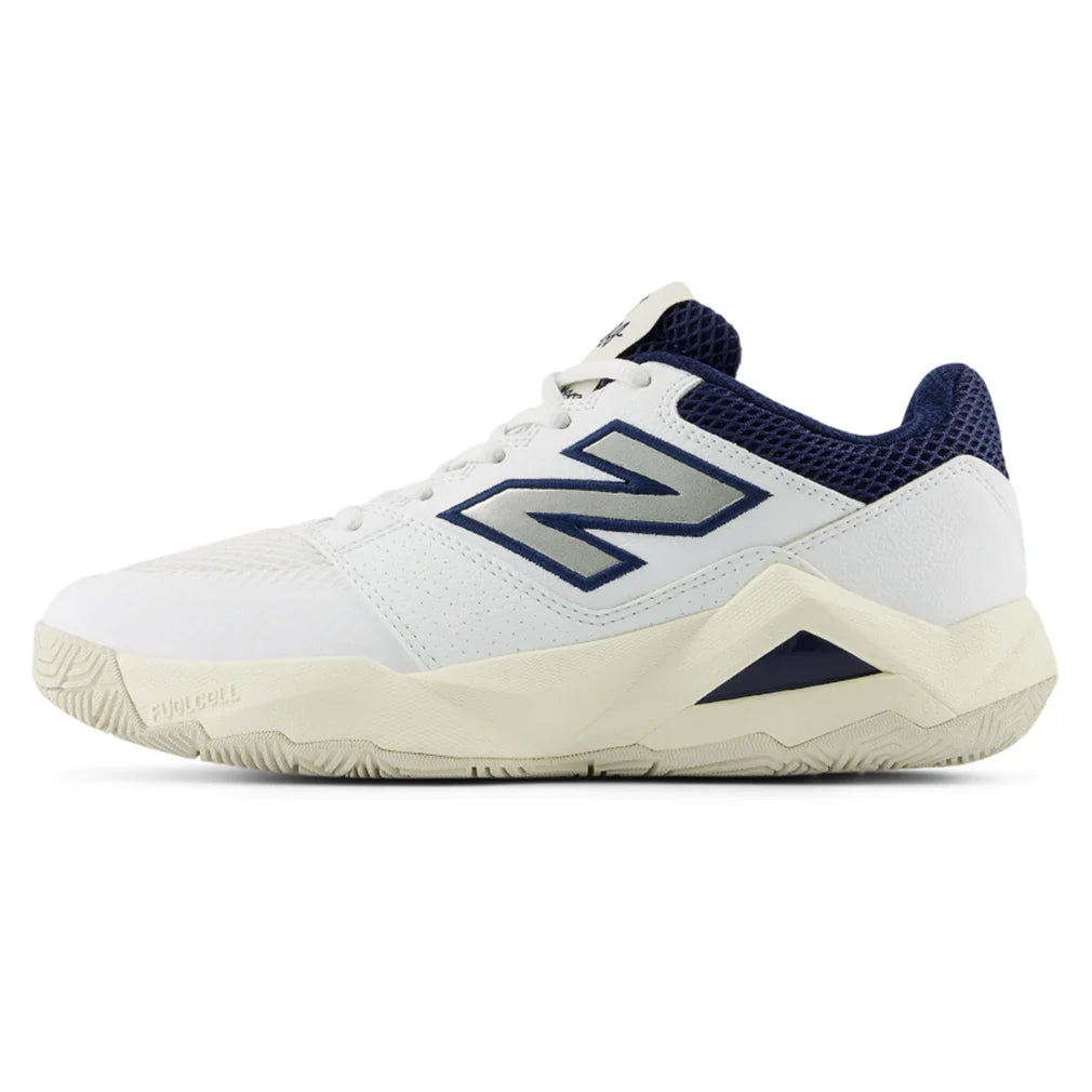 Women`s FuelCell Delray D Width Tennis Shoes White and Navy Footwear New Balance