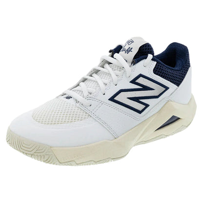 Women`s FuelCell Delray D Width Tennis Shoes White and Navy Footwear New Balance