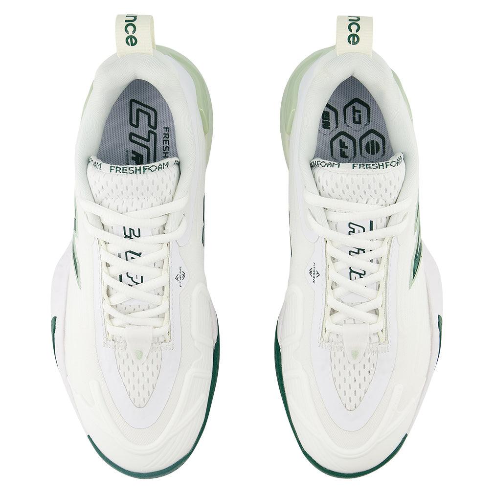 Women`s Fresh Foam X CT-Rally B Width Tennis Shoes White and Marsh Green Footwear New Balance