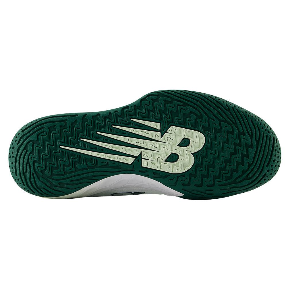 Women`s Fresh Foam X CT-Rally B Width Tennis Shoes White and Marsh Green Footwear New Balance