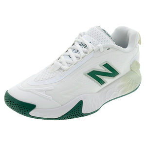 Women`s Fresh Foam X CT-Rally B Width Tennis Shoes White and Marsh Green Footwear New Balance