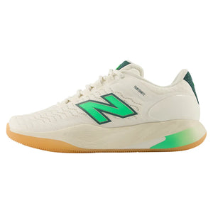 Women`s Fresh Foam X CT-Rally v2 D Width Tennis Shoes Sea Salt and Lime Leaf Footwear New Balance