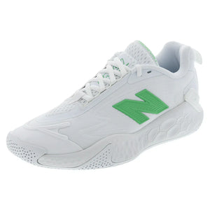 Women`s Fresh Foam X CT-Rally B Width Tennis Shoes White and Green Apple Footwear New Balance