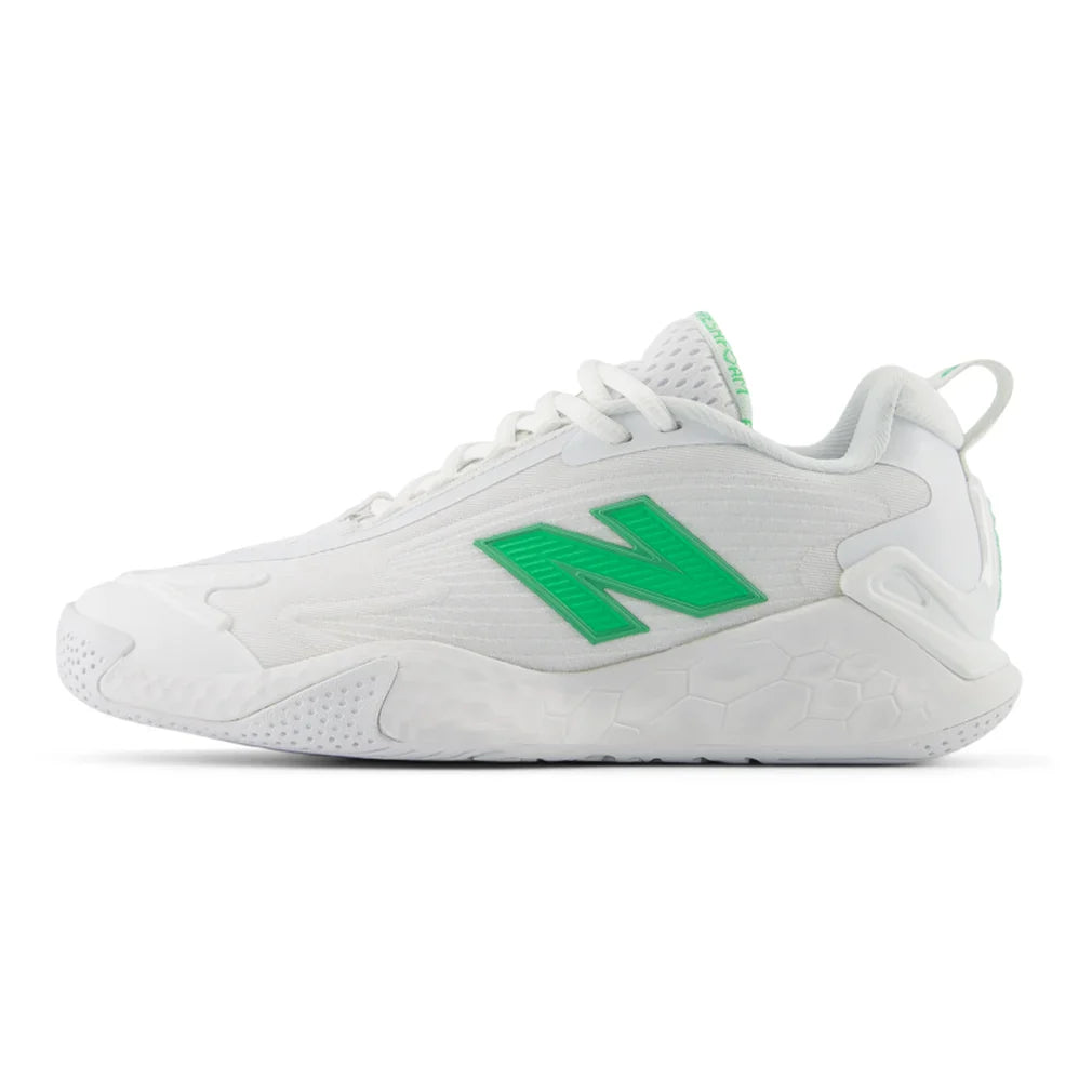 Women`s Fresh Foam X CT-Rally D Width Tennis Shoes White and Green Apple Footwear New Balance