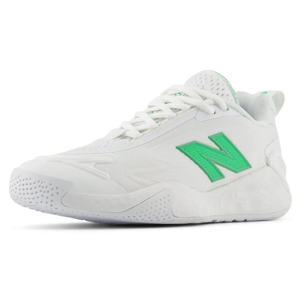 Women`s Fresh Foam X CT-Rally B Width Tennis Shoes White and Green Apple Footwear New Balance
