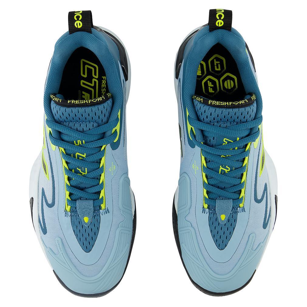 Women's Fresh Foam X CT-Rally B Width Tennis Shoes Quarry Blue and Terrarium Footwear New Balance