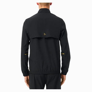 Men`s Novak Djokovic On-Court Tennis Tracksuit Set Black Apparel Lacoste