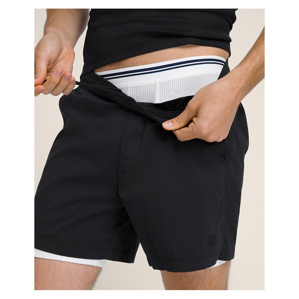 Men's Volley 6 Inch Tennis Short Apparel Wilson