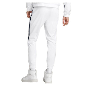 Men's Grand Slam Tennis Jogger Bright White and Classic Navy Apparel Wilson