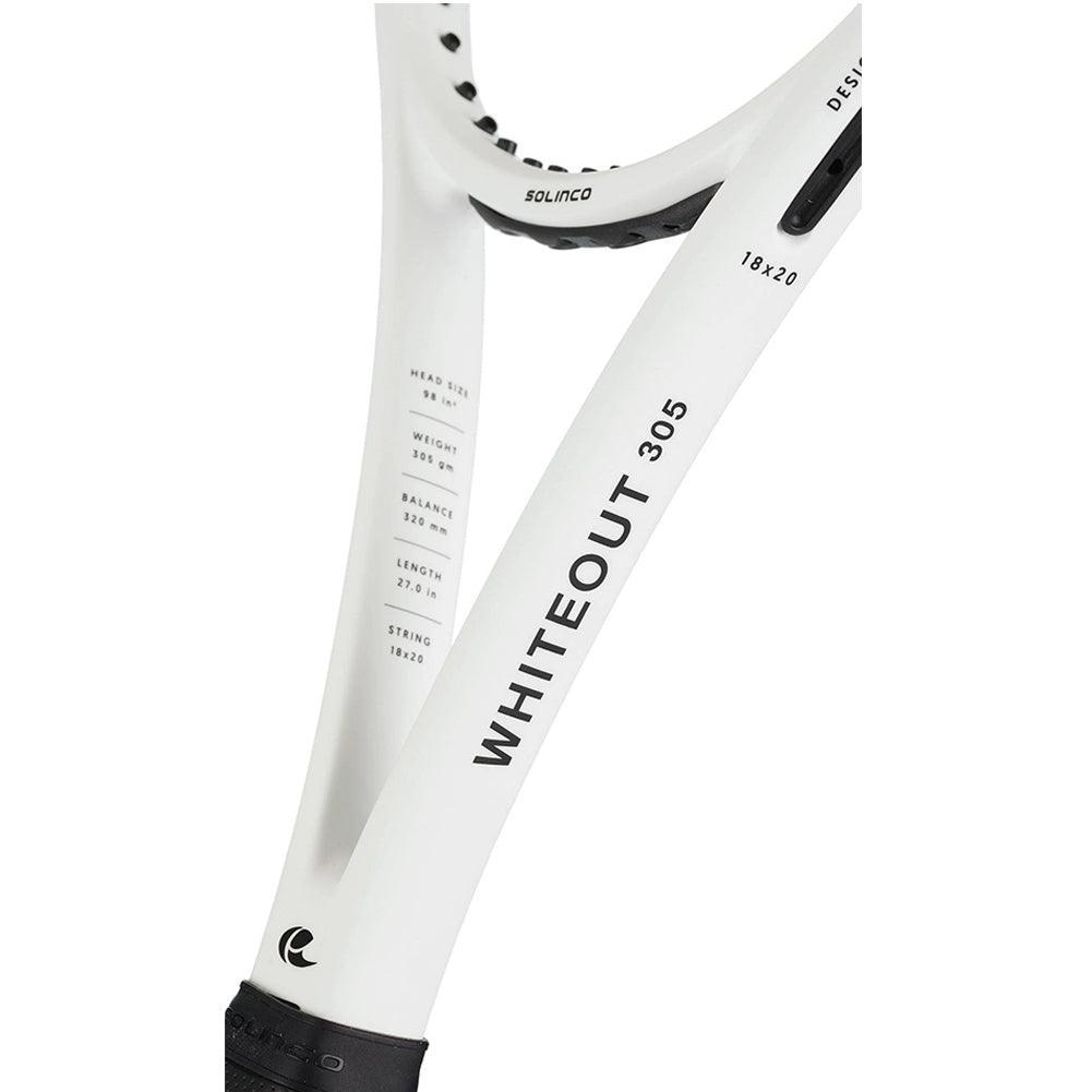 Whiteout 305 18x20 Tennis Racquet Solinco