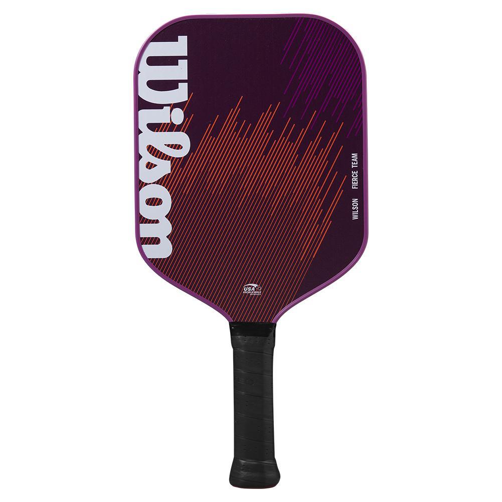 Fierce Team Pickleball Paddle Purple Wilson
