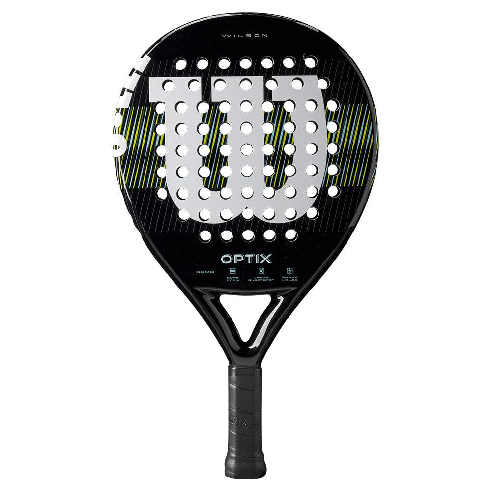 Optix V1 Padel Paddle Black Padel Racquets Wilson