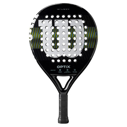 Optix V1 Padel Paddle Black Padel Racquets Wilson