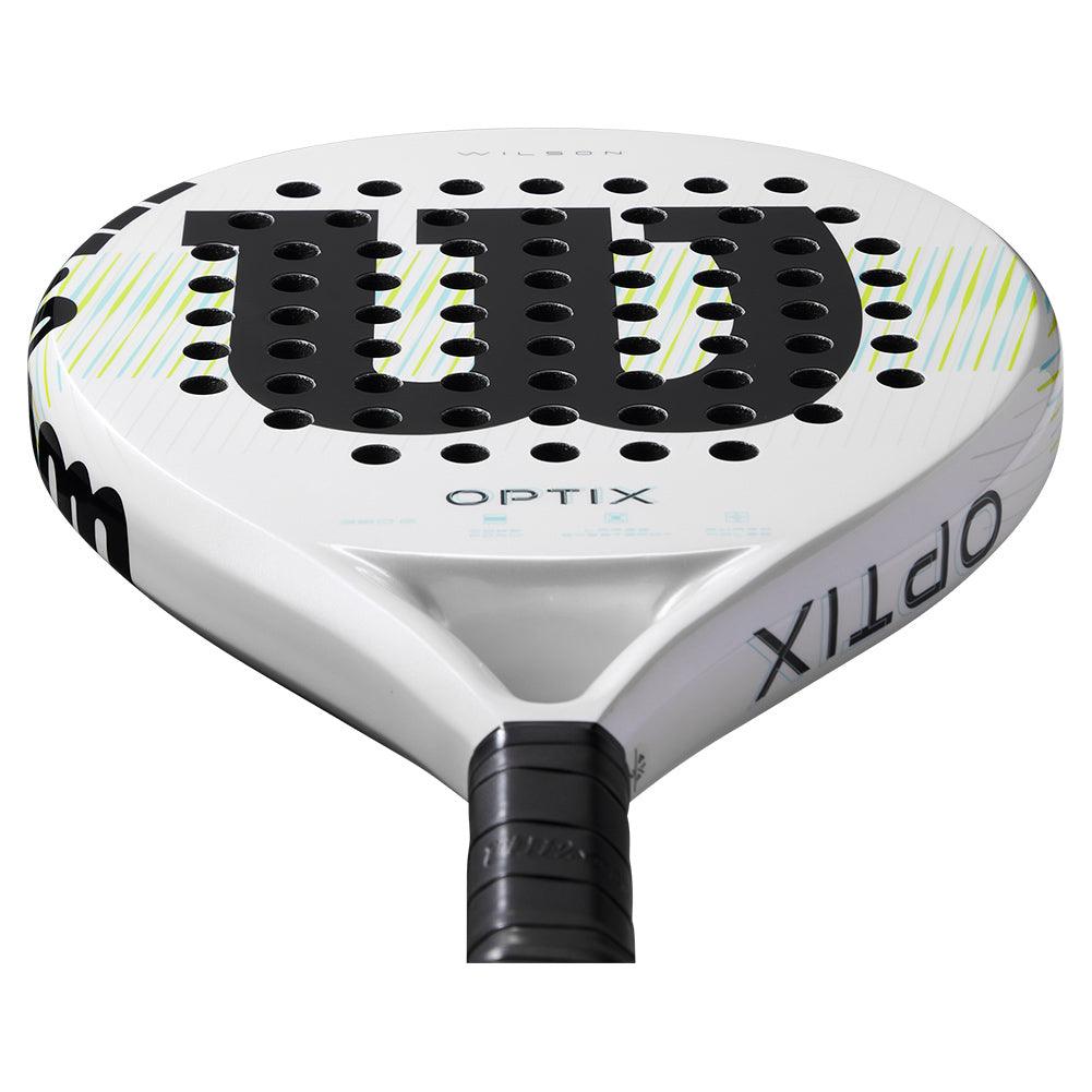 Optix V1 Padel Paddle White Padel Racquets Wilson