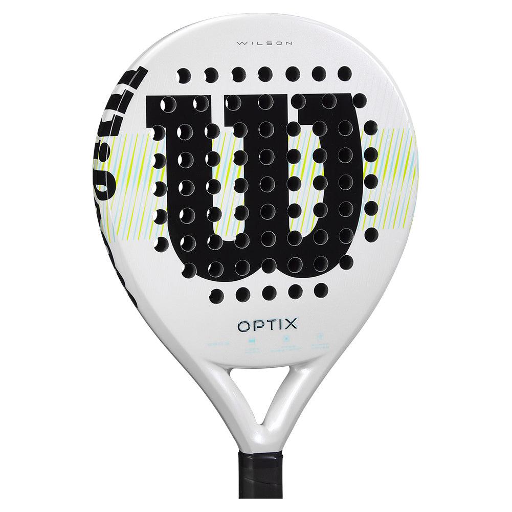 Optix V1 Padel Paddle White Padel Racquets Wilson