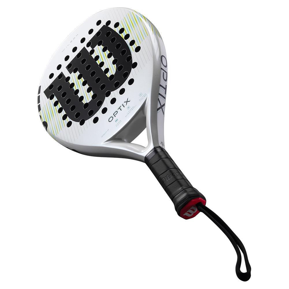 Optix V1 Padel Paddle White Padel Racquets Wilson