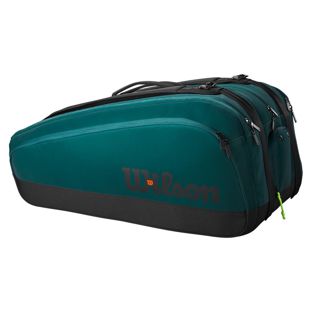 Blade Super Tour 15 pack V9 Tennis Bag Green Wilson