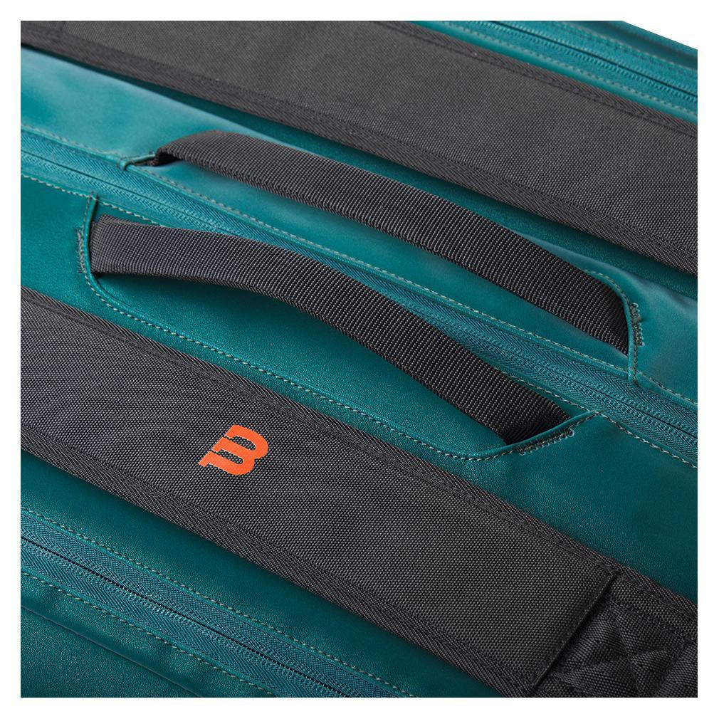 Blade Super Tour 15 pack V9 Tennis Bag Green Wilson