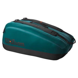 Blade Super Tour 9 pack V9 Tennis Bag Green Wilson