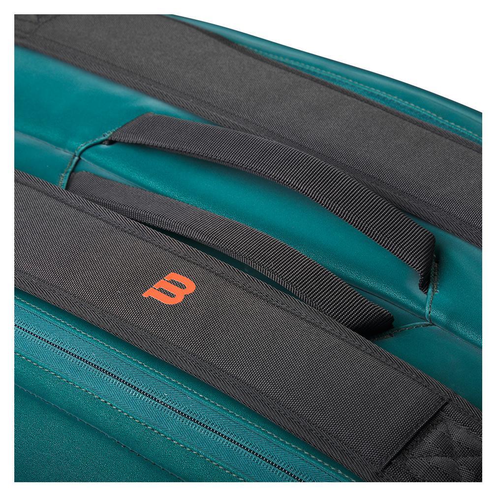 Blade Super Tour 9 pack V9 Tennis Bag Green Wilson
