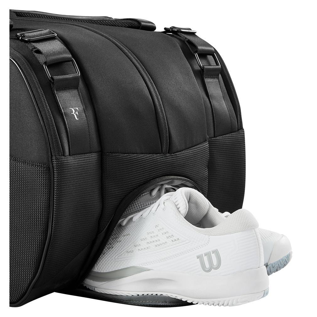 RF Tournament 15pk Tennis Racquet Bag Black Bags Wilson