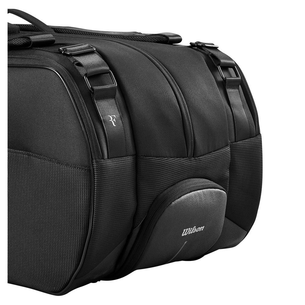 RF Tournament 15pk Tennis Racquet Bag Black Bags Wilson