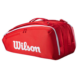Super Tour 2025 15 Pack Tennis Bag Red Bags Wilson