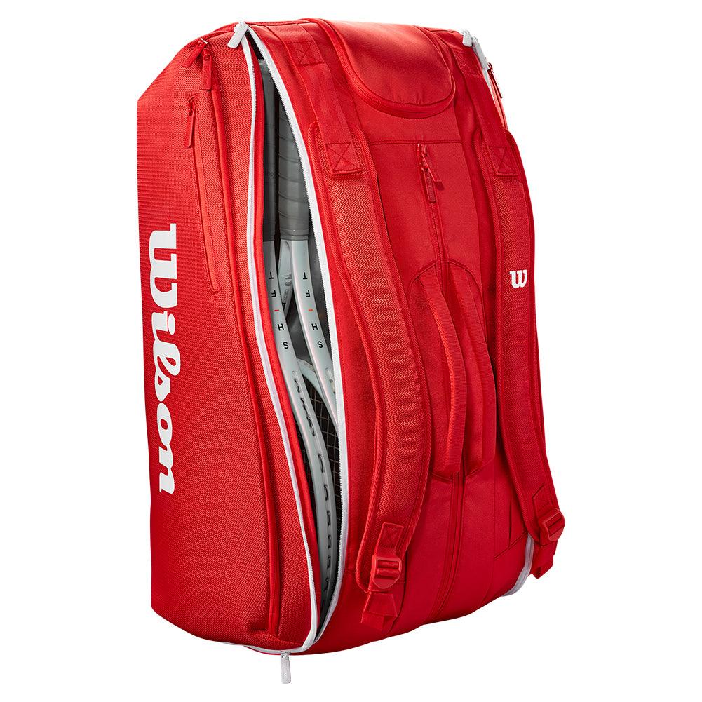 Super Tour 2025 15 Pack Tennis Bag Red Bags Wilson