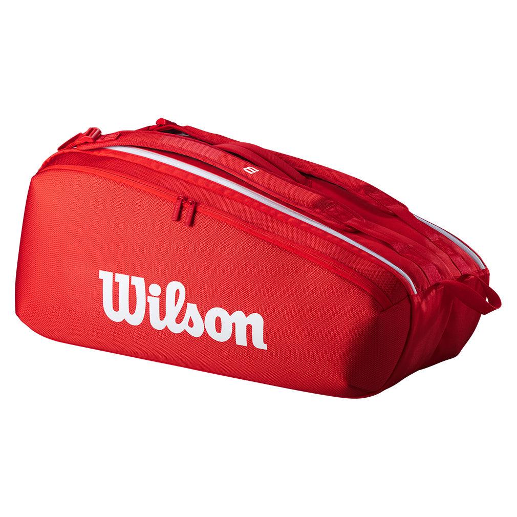 Super Tour 2025 9 Pack Tennis Bag Red Bags Wilson