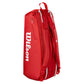Super Tour 2025 6 Pack Tennis Bag Red Bags Wilson