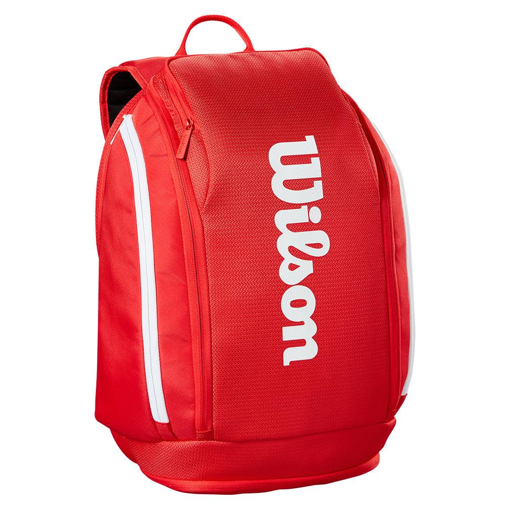 Super Tour 2025 Tennis Backpack Red Bags Wilson