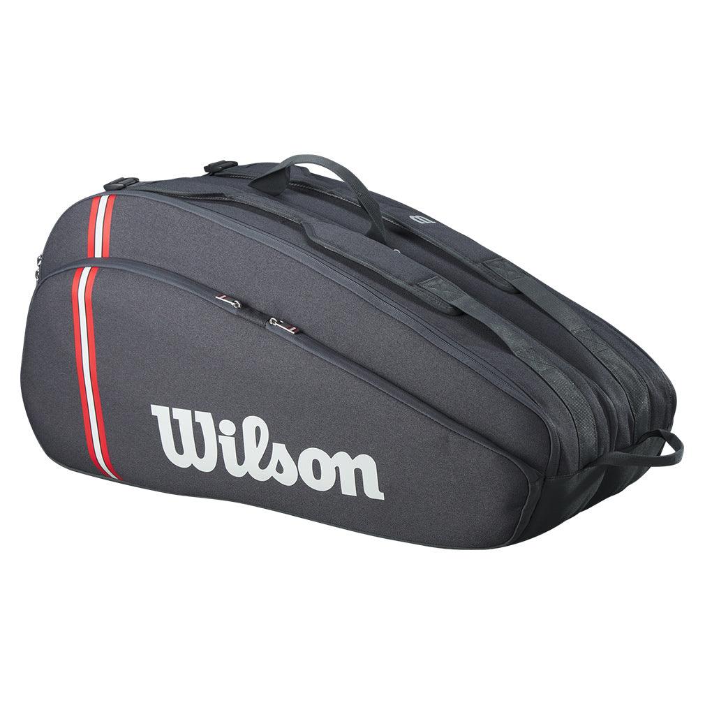 Tour 12 Pack Tennis Racquet Bag Black Bags Wilson