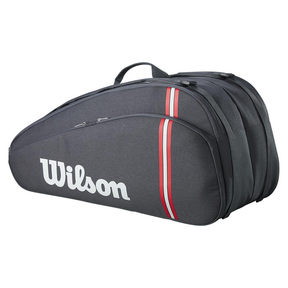 Tour 12 Pack Tennis Racquet Bag Black Bags Wilson