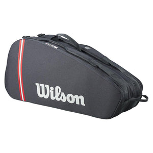 Tour 6 Pack Tennis Racquet Bag Black Bags Wilson
