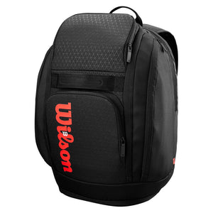 Clash V3 Tennis Backpack Black and Infrared Bags Wilson