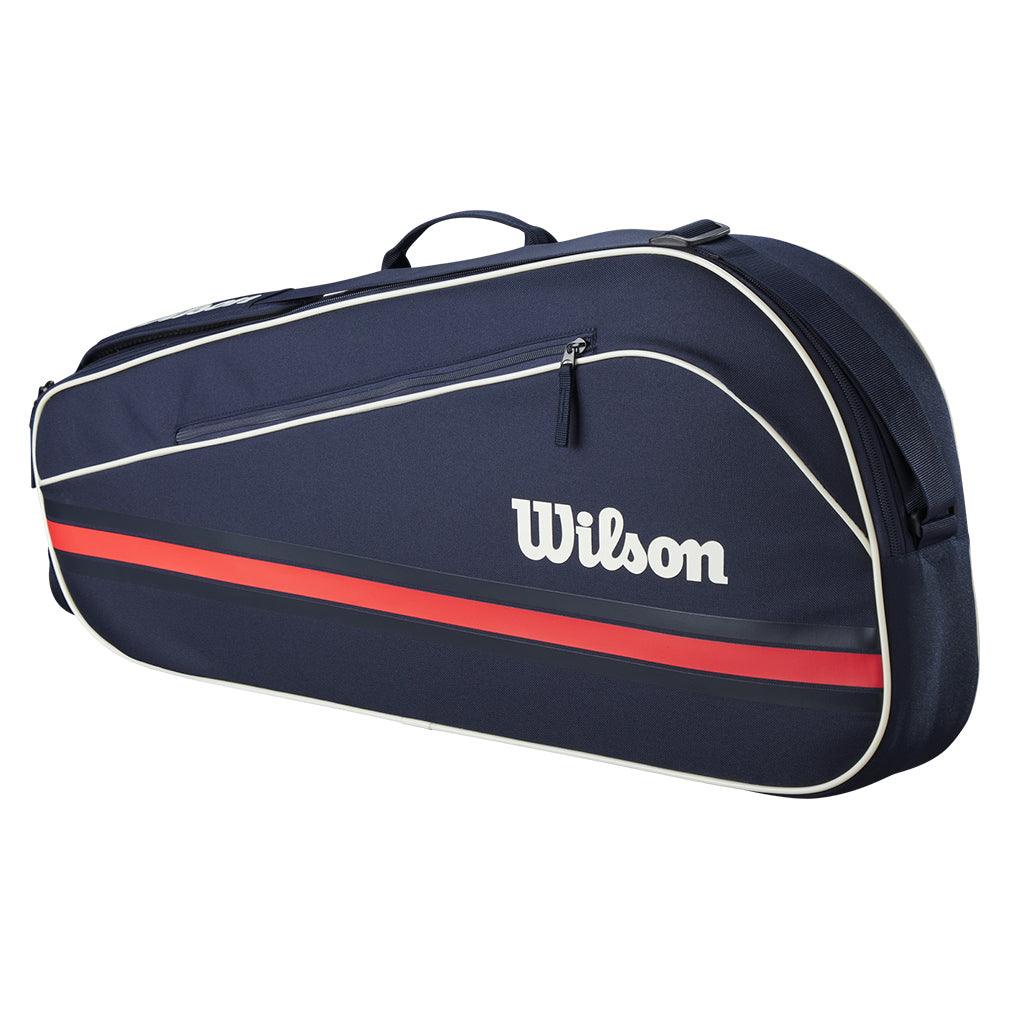 3 Pack Team Tennis Racquet Bag Navy Bags Wilson