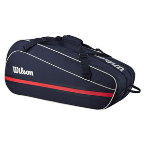 6 Pack Team Tennis Racquet Bag Navy Bags Wilson
