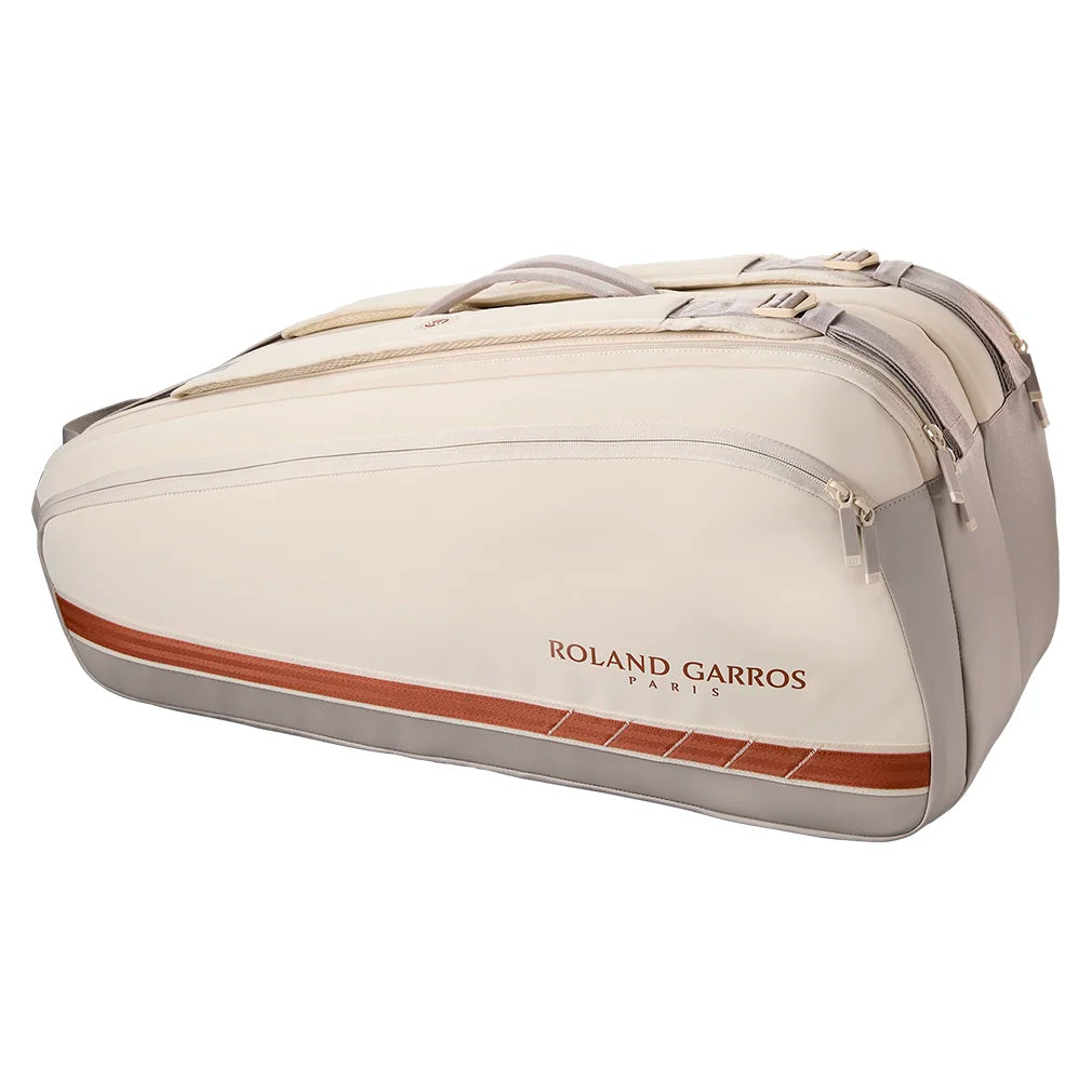 RG 2025 Super Tour 9 Pack Tennis Bag Cream and Clay Bags Wilson