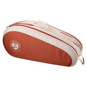 Team 6 Pack Roland Garros 2025 Tennis Bag Cream and Clay Bags Wilson