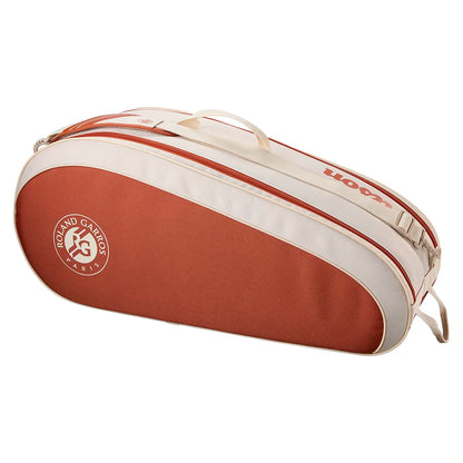Team 6 Pack Roland Garros 2025 Tennis Bag Cream and Clay Bags Wilson