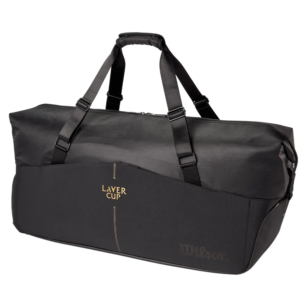 Laver Cup 2025 RF Practice 6 Pack Tennis Duffel Bag Black Bags Wilson