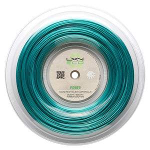 Eco Power 125 Tennis String Reel Teal Strings Luxilon