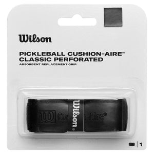 Classic Perforated Pickleball Replacement Grip Black Accessories Wilson