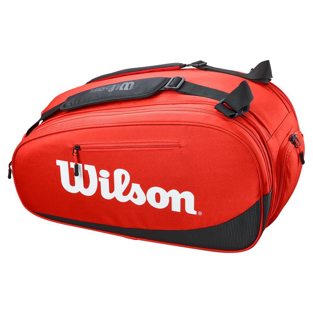 Tour Red Padel Bag Red Wilson