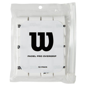 Pro Overgrip Padel 12 Pack White Wilson