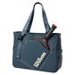Pickleball Lifestyle Tote Bag Grey and White Bags Wilson