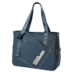 Pickleball Lifestyle Tote Bag Grey and White Bags Wilson