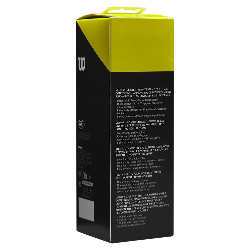 Tru 32 Pickleball 3 Pack Yellow Balls Wilson