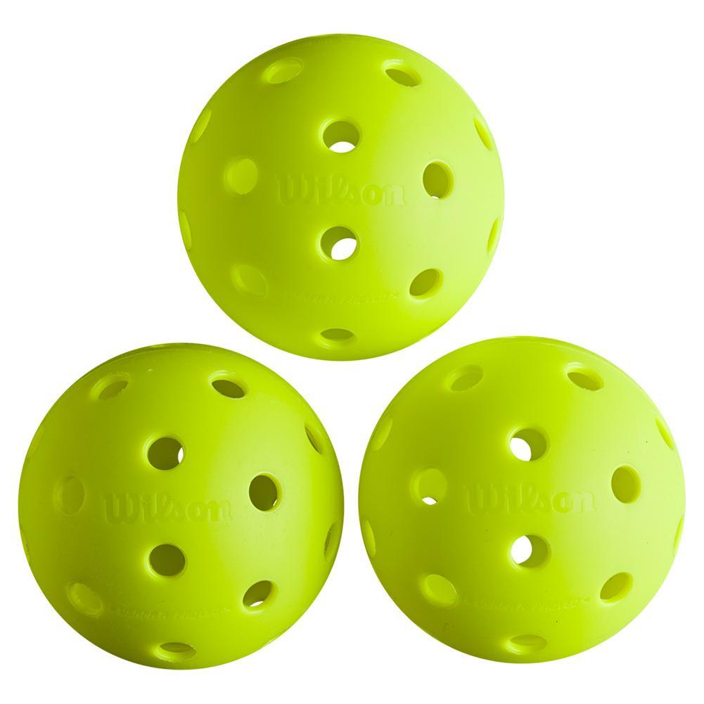 Tru 32 Pickleball 3 Pack Yellow Balls Wilson